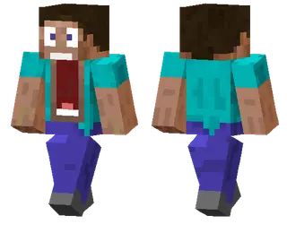 Scared Steve Skin