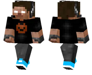 Herobrine Gamer Skin