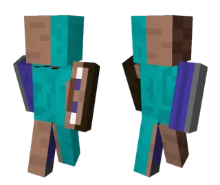 Rotated Steve Skin