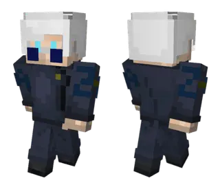 Gojo with Glasses Skin