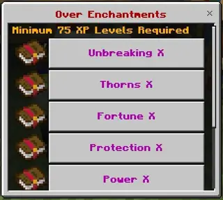 Advance Enchantment Table Mod