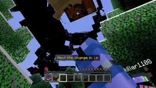Minecraft but your health is randomized every 30 seconds