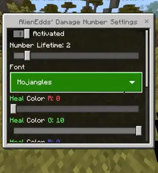 Damage Numbers