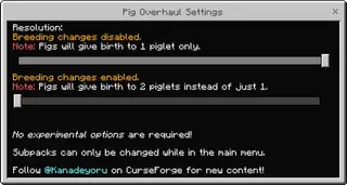 Pig Overhaul