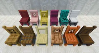 Vanilla Wooden Chairs