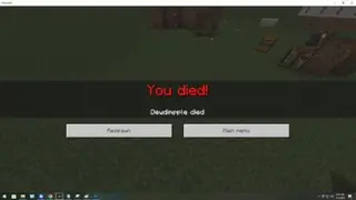 Minecraft Style GTA Death Screen