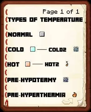 TemperaturesBedrock