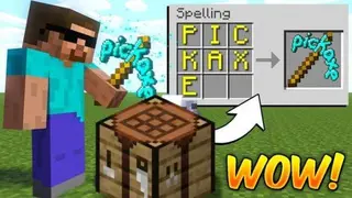 Minecraft, But Anything I Spell I Get