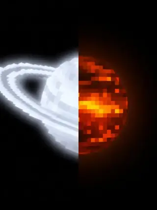Saturnus and Kepler 78B Texture Pack for Minecraft