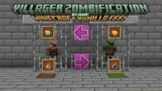 Villager Zombification Add-on for Minecraft