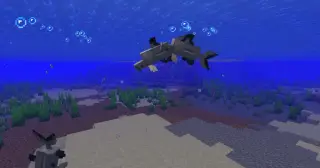 Freshwater Shark Add-on for Minecraft