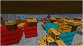 Warehouse Training Site Map for Minecraft