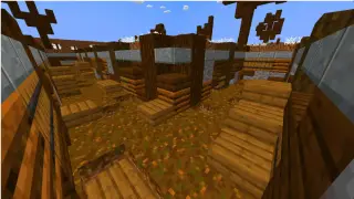 World War Trench Map for Minecraft
