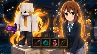Yui Hirasawa 16x PvP Texture Pack for Minecraft