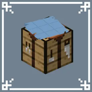 Crafting Blueprint Texture Pack for Minecraft