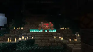 Warden to Redstone Monstrosity Texture Pack for Minecraft