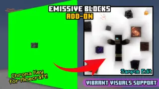 Emissive Blocks Add-on for Minecraft