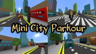 Mini City Parkour Map for Minecraft