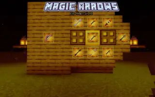 Magic Arrows — Flechas Mágicas Add-on for Minecraft
