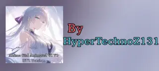 Anime Girl Animated UI for Minecraft