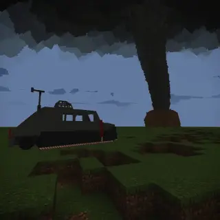 Tornado Intercept Vehicles Add-on for Minecraft