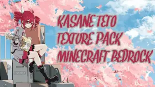 Kasane Teto Texture Pack for Minecraft