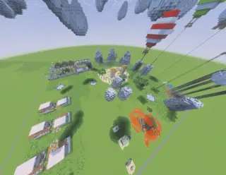 Block City: Battle Royale Map for Minecraft