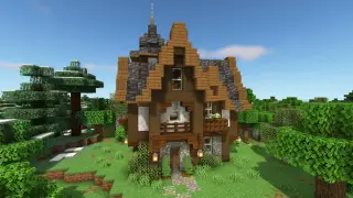 Medieval Survival House Map for Minecraft