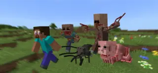 Scale and Run Parasites Add-on for Minecraft