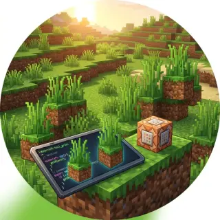 Fast Growing Grass Add-on for Minecraft