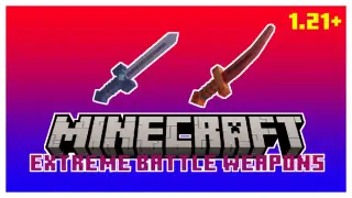Extreme Battle Weapons Add-on for Minecraft
