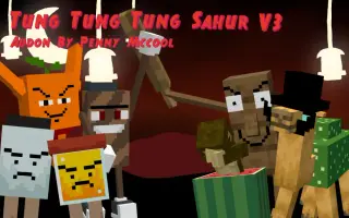 Tung Tung Tung Sahur Addon for Minecraft