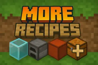MORE RECIPES (Behaviour Pack) Addon for Minecraft