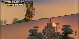 Buzzy Crowned Add-on for Minecraft