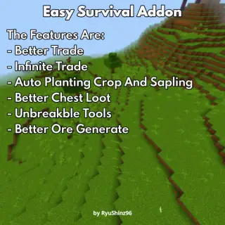 Easy Survival Add-on for Minecraft