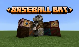 Baseball Bat Addon for Minecraft