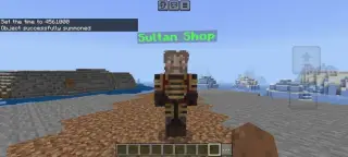 Shop UI with NPC Addon for Minecraft