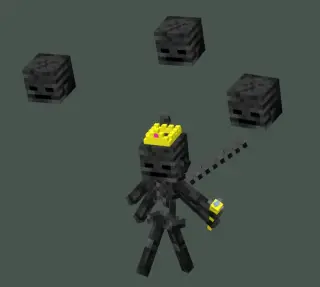 Boss: The King with the Cursed Faces Addon for Minecraft