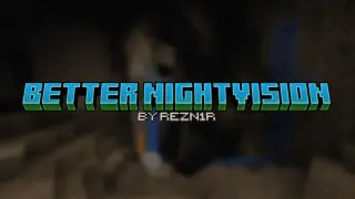 Better Night Vision Addon for Minecraft