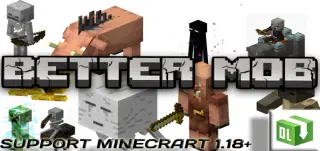Better Mob V5.1 Addon for Minecraft
