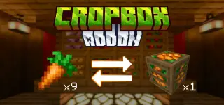 CropBox 1.2.1 Addon for Minecraft