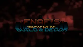 FNaF: Build & Decor Addon for Minecraft