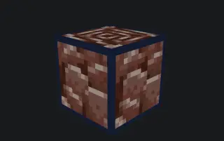 Outlined Ancient Debris Texture Pack for Minecraft