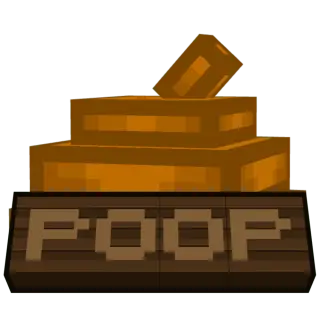 Poop Addon for Minecraft
