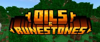 Oils & Runes Addon for Minecraft