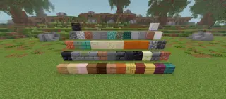More Vertical Slabs Texture Pack for Minecraft