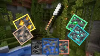Finding Ore Addon for Minecraft