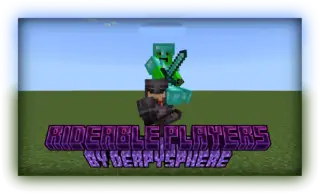 Rideable Players Addon for Minecraft