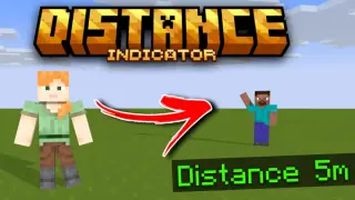 Distance Indicator Addon for Minecraft