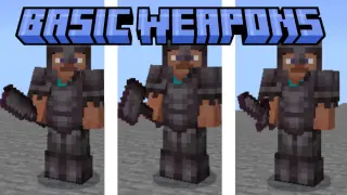 Basic Weapons Addon for Minecraft